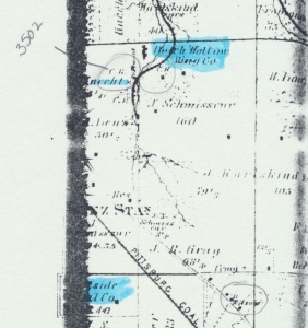 <b>Atlas</b>: <br><b>Map Date:</b> 1874<br><b>Coal Co.:</b> Daniel Knecht<br><b>Mine Name:</b> Knecht Mine