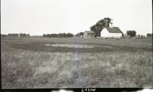 <b>Caption:</b>  Subsidence Kelly No 5 Mine<br>(Mine Index:<!--LINK'" 0:9-->)<br><b>Credit:</b>  Illinois State Geological Survey<br><b>Date:</b>  Pre-1914<br><b>Library No.:</b>  M-929