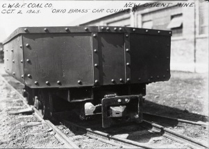 <b>Caption:</b>  New Orient Mine. "Ohio Brass" coupler<br><b>Credit:</b>  Ledvina Collection<br><b>Date:</b>  October 2, 1923<br>